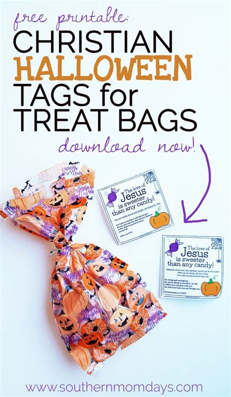 christian treat bags halloween